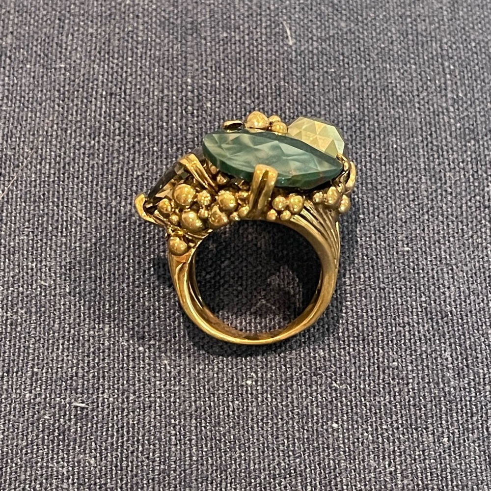 Stephan Dweck One of A Kind Smoky Quartz, Bloodstone & Pyrite